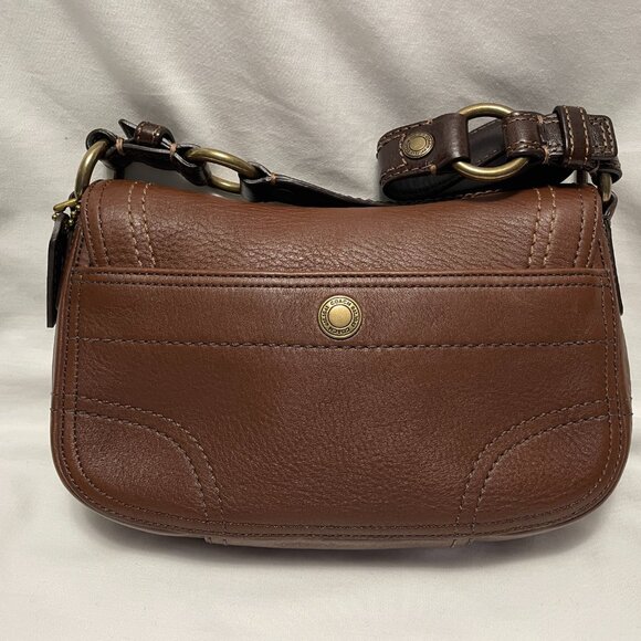 Coach Chelsea Shoulder Bag Toffee Brown - Picture 2 of 6